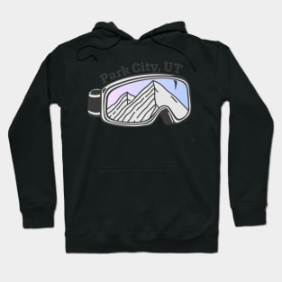 Sunset Mountain Ski Goggles | Park City, Utah Hoodie